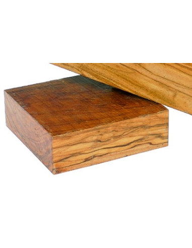 Olijfhout 128x128x51mm