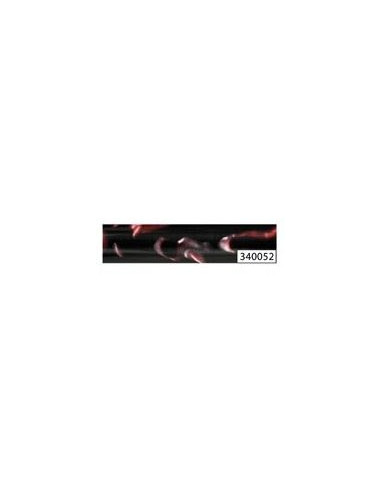 Acryl 7 Red/Black 16x16x150mm