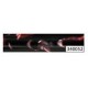 Acryl 7 Red/Black 16x16x150mm