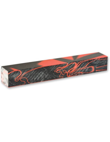Shockwave Acrylic, Black/Red