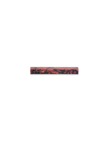 Acryl 7 Red-Black 16x16x150mm