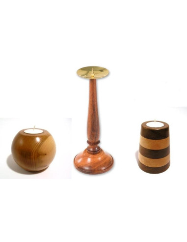 Cup Voor Theelichten Diep Messing 4 stuks