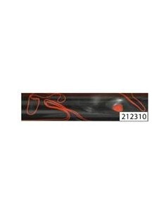 Shockwave Acrylic, Black/Red