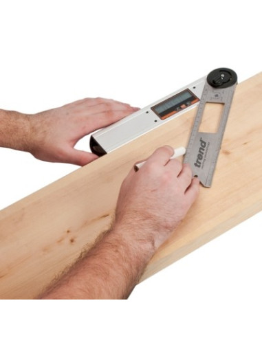 DAF/ Digitale Hoekmeter met Waterpas