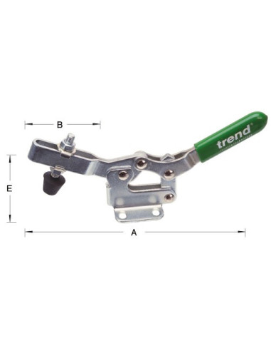 Set Spanklem CR/H150/SET Horizontaal...