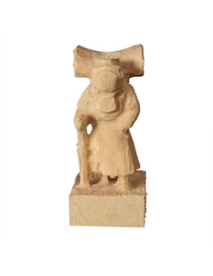 Houtsnijwerk voorbewerkt, houtvrouwtje 2