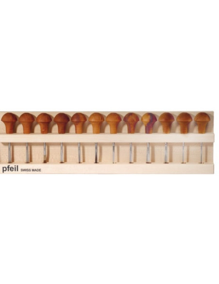 Pfeil Linoleum/Handpalmgutsen Set 12-delig