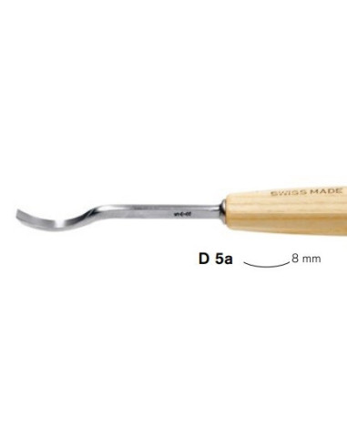 Pfeil D5a Gekropte Guts, Licht Gebogen