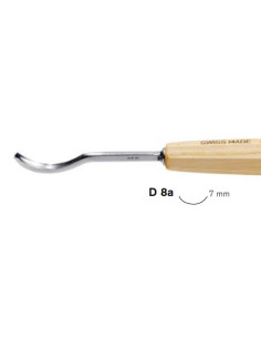 Pfeil D8a Gekropte Guts, Gebogen