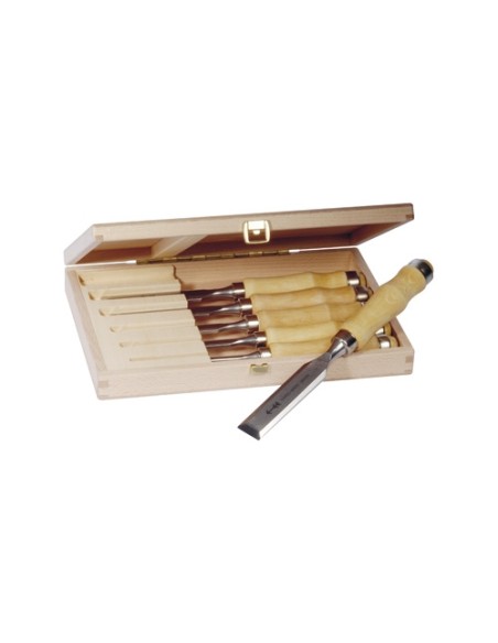 Steekbeitel Set Pfeil, 6 stuks.